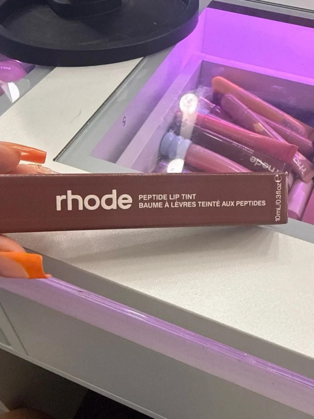 Rhode lip tint in macadamia butter